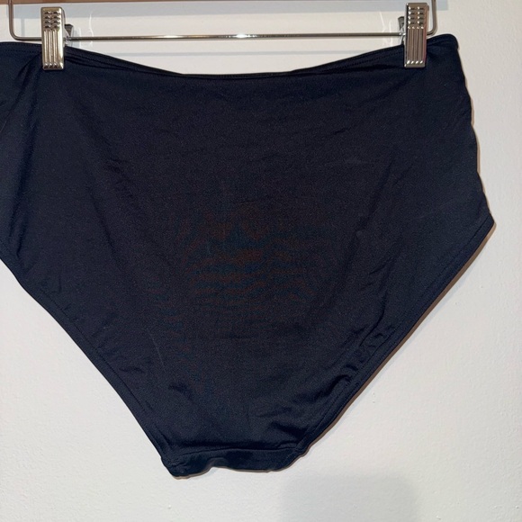 Black Women's Swim High waisted Bikini Set - Picture 4 of 8